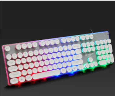 Mechanical Punk Steam Keyboard