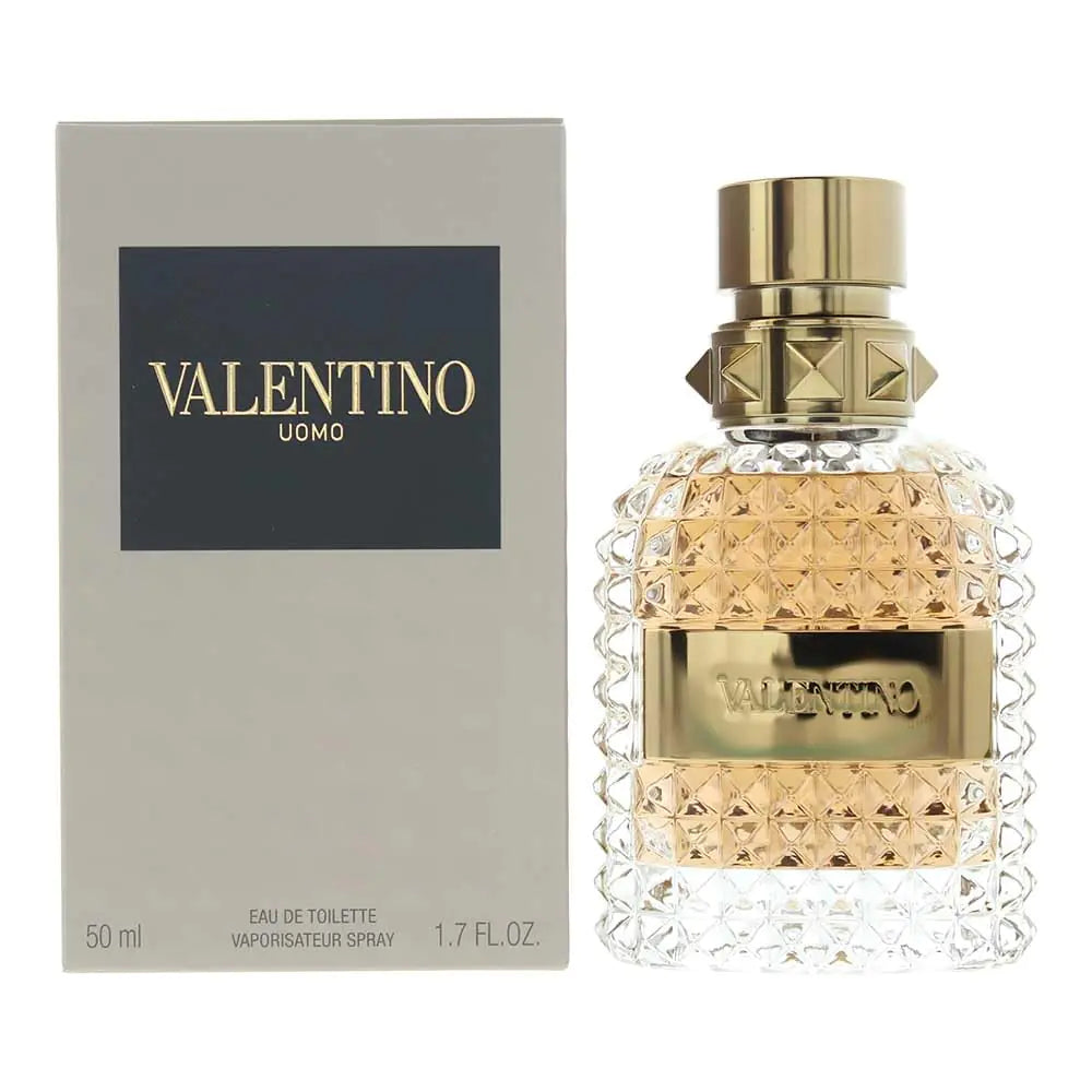 Valentino Uomo Eau De Toilette Spray for Men 1.7 Ounce